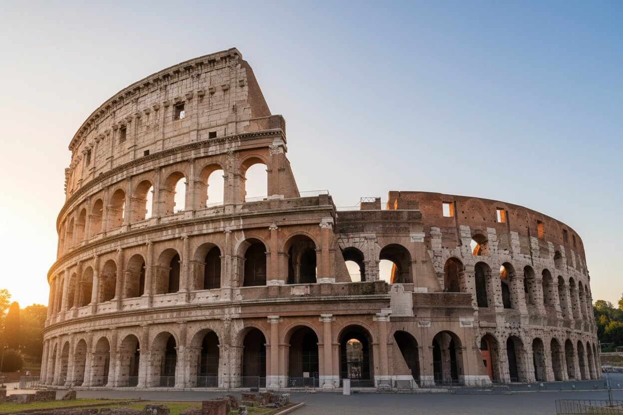 Coliseo de Roma exterior
